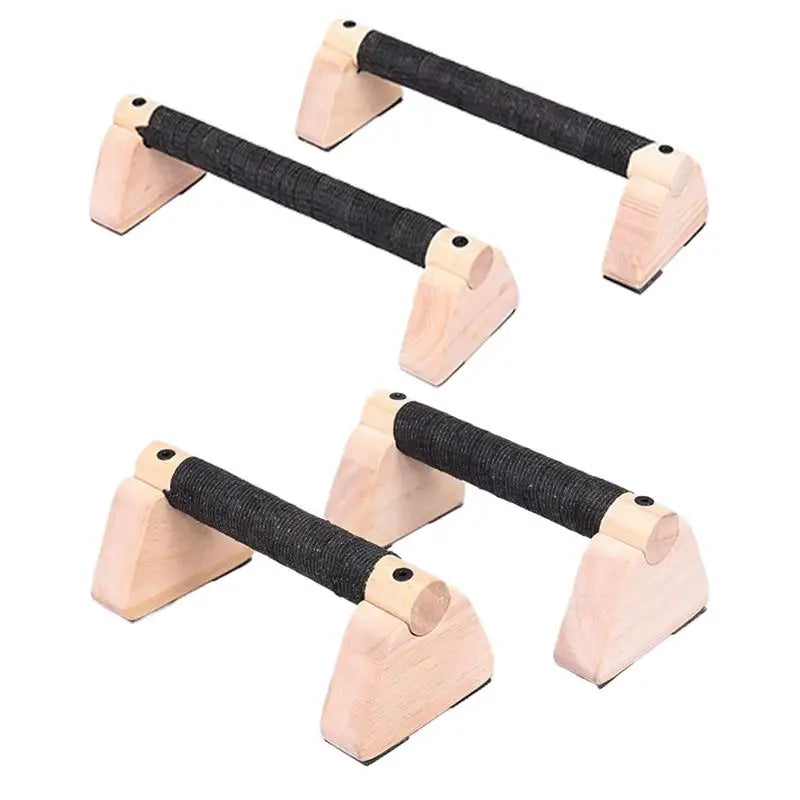Wooden Calisthenics Parallettes – Non-Slip