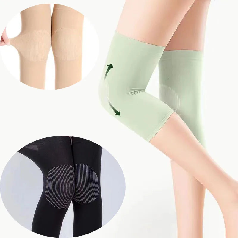 Breathable Elastic Sports Knee Sleeves (1 Pair)