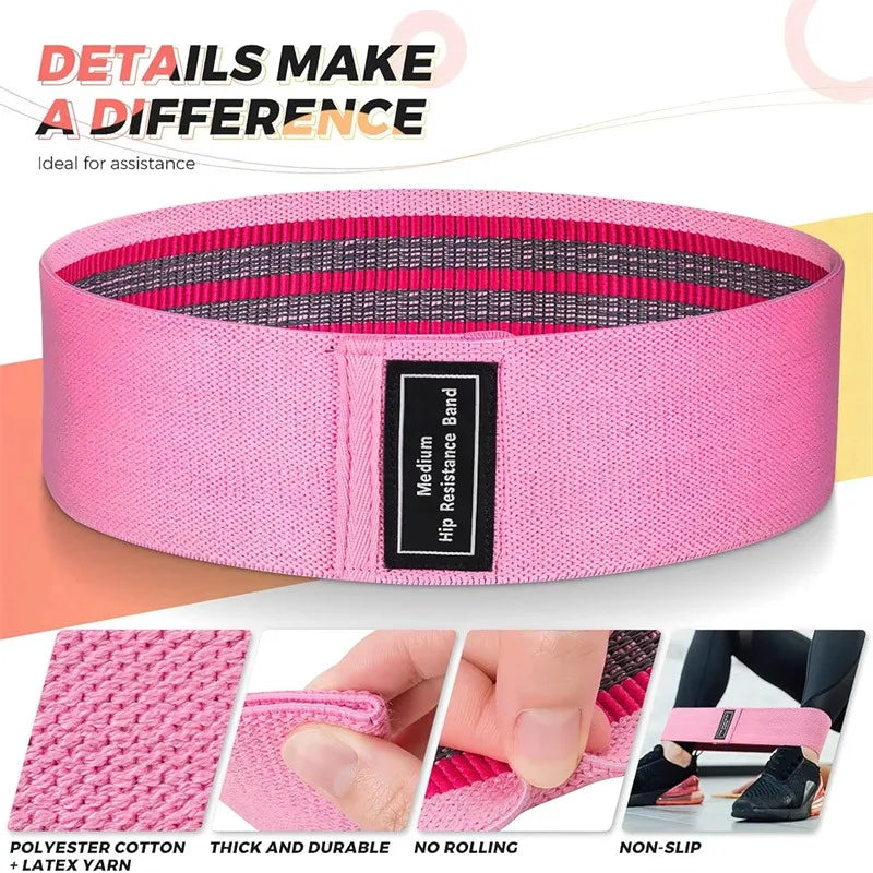 Resistance Bands – Elastic Pull Rope Fitness Bands