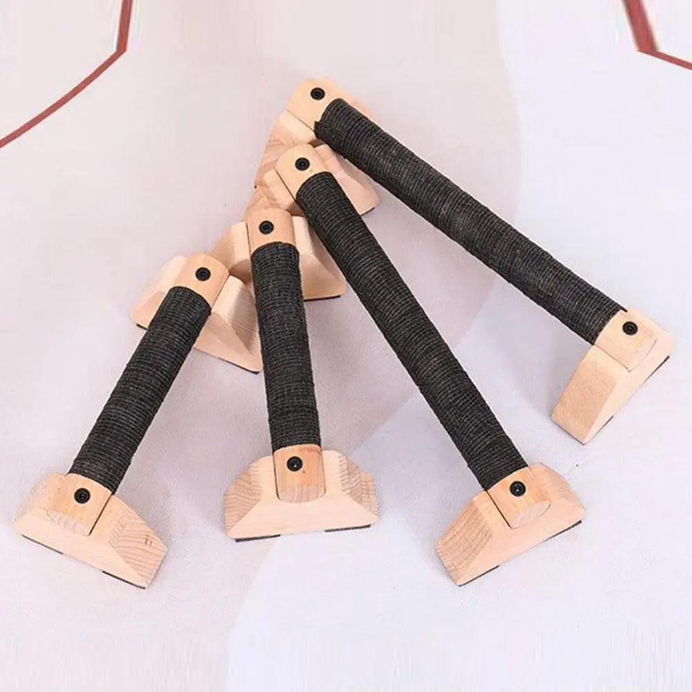 Wooden Calisthenics Parallettes – Non-Slip