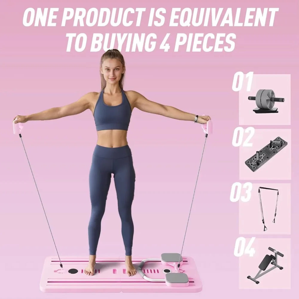 Push-Up Bar Plate – Foldable Fitness Board