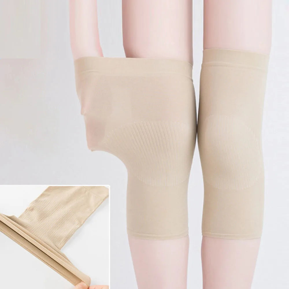 Breathable Elastic Sports Knee Sleeves (1 Pair)