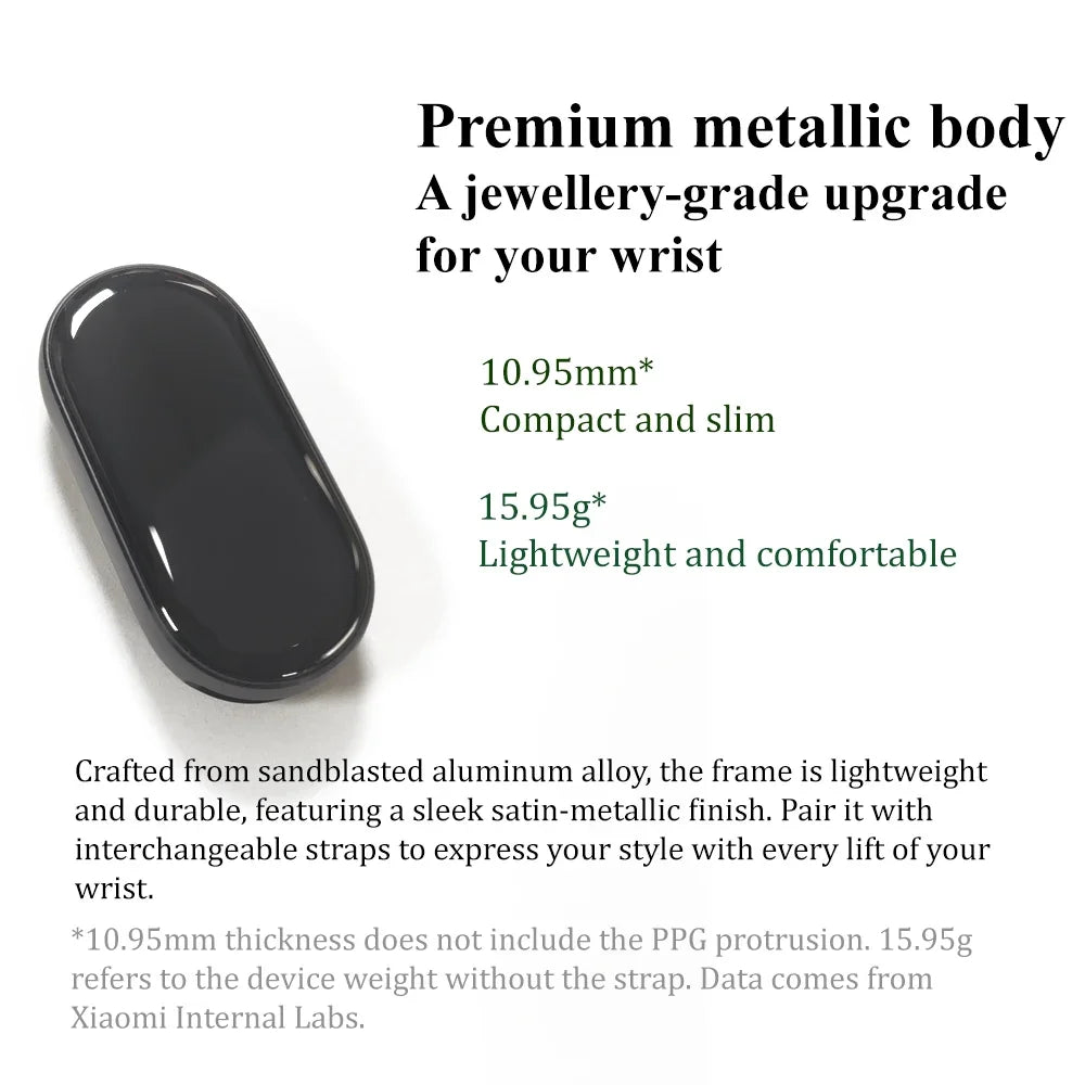 NNEOBA MOLED Fitness Tracker Black