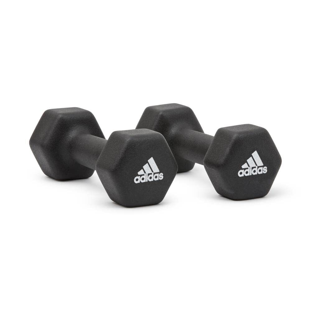 NNEDSZ Adidas Dumbells Weight Lifting Fitness Gym Strength Exercise Pair - 3 Kg